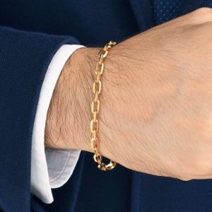 Pulsera de oro 18k amarillo |  Santos